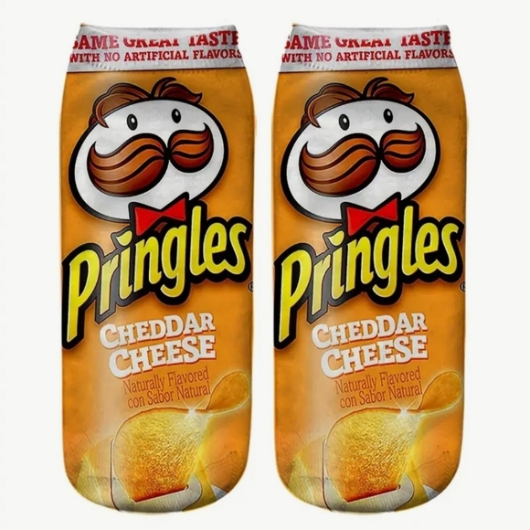 New Snack Style: 3-Pack Pringles Socks Set! - Picture 3 of 4